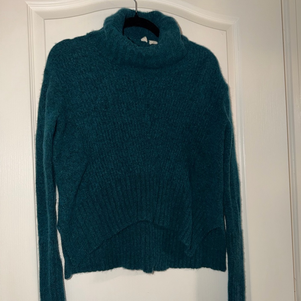 Anthropologie Moth Teal Sweater
